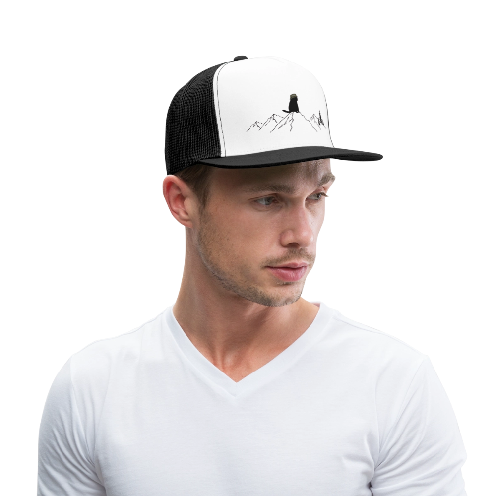 Mankei - Trucker Cap - Weiß/Schwarz