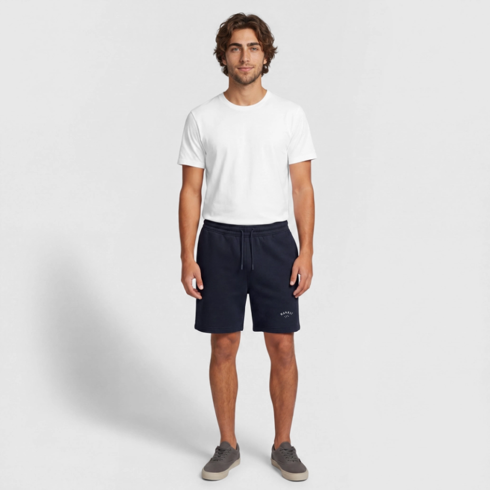 Mankei classic - Männer Premium Organic Sweatshorts - Navy