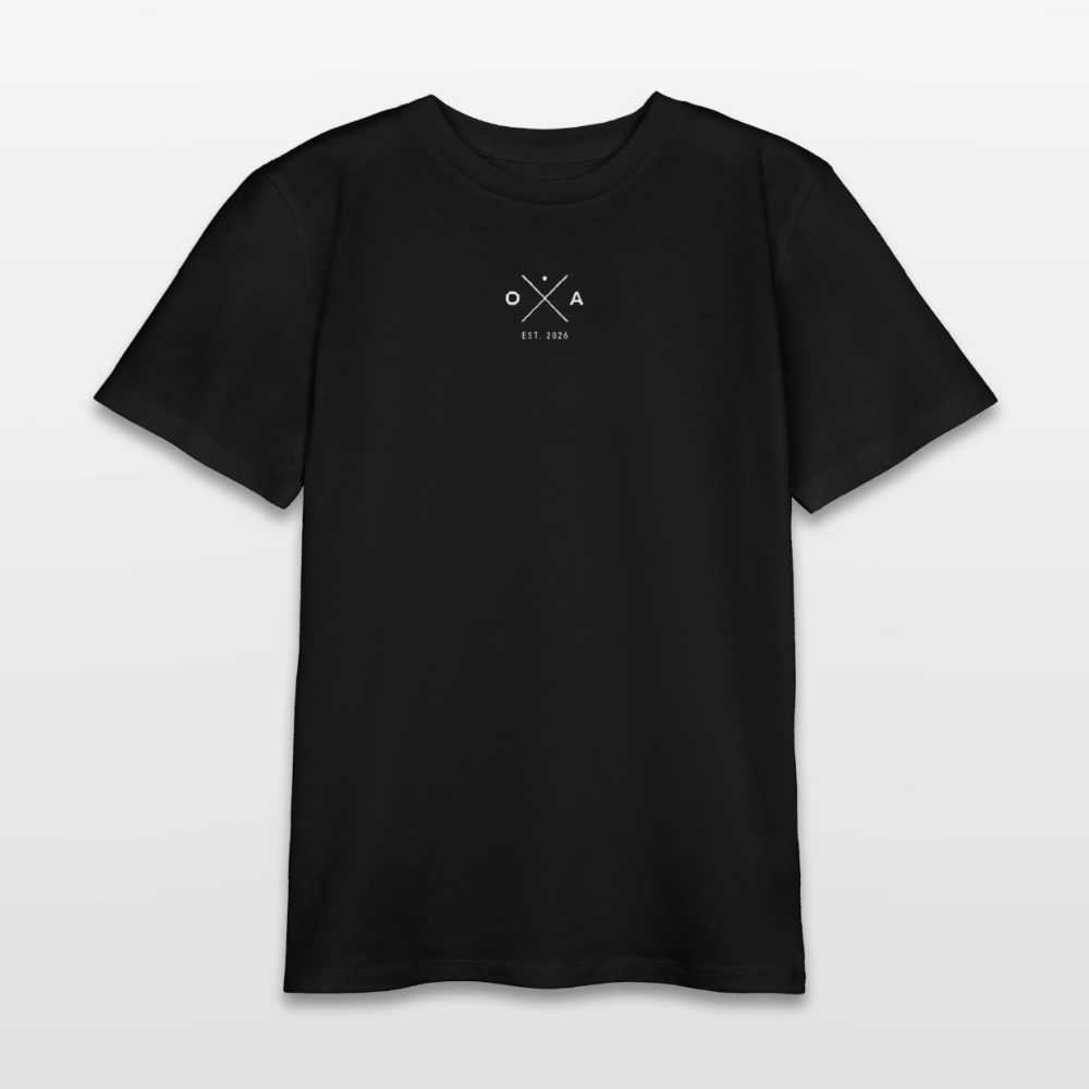 Lausbua - Teenager Organic T-Shirt - Schwarz