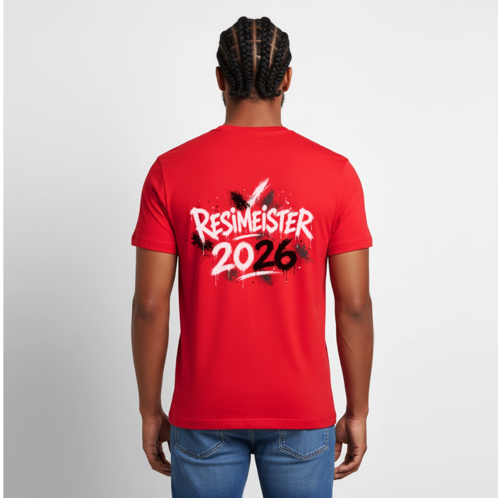 Resimeister Männer T-Shirt - Rot
