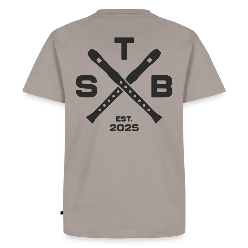 STB x Mankei Backprint - Männer Premium T-Shirt - Taupe