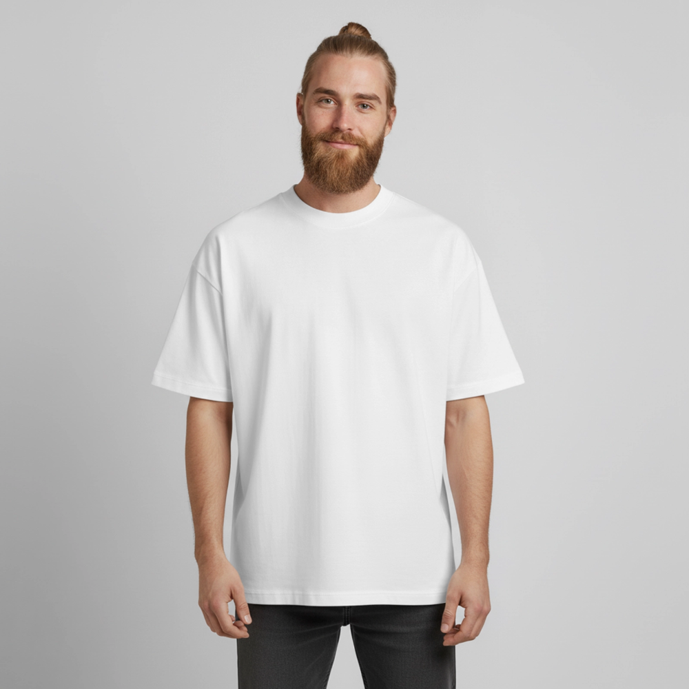 Serious Duck - Boxy Heavyweight TEE - Weiß