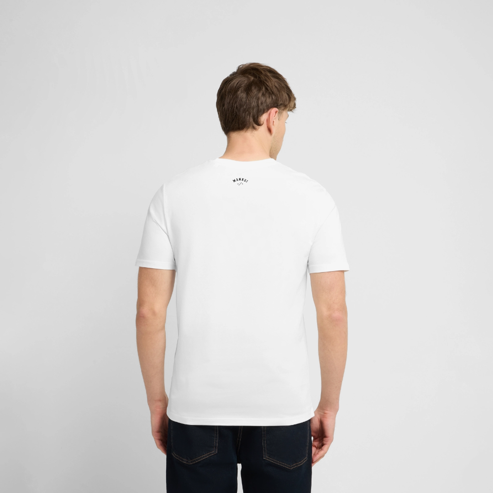Fineline - Herren Bio-T-Shirt - Weiß
