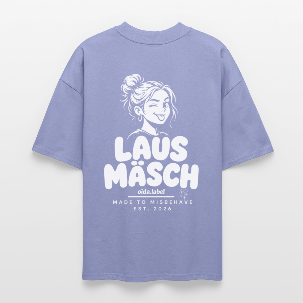 Lausmäsch - Oversized Bio Tee - Pink 