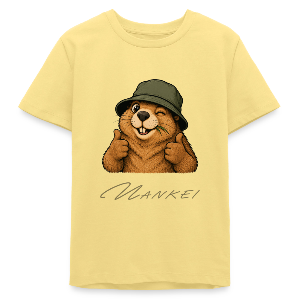Mankei - Teen Organic T-Shirt - Gelb Viva 