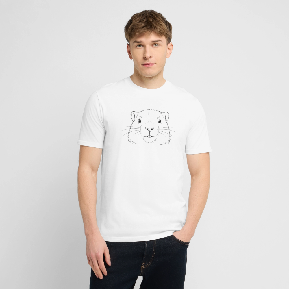 Fineline - Herren Bio-T-Shirt - Weiß