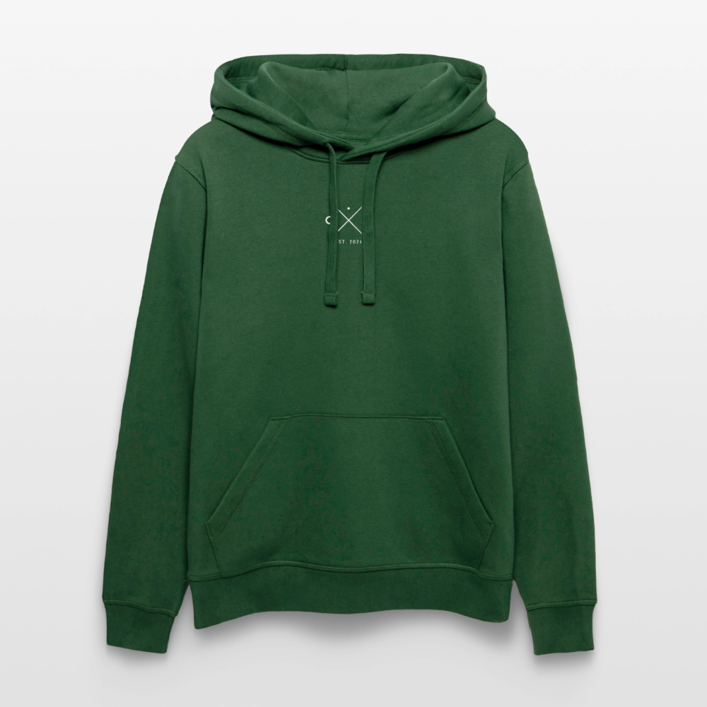 Habe Dere - Männer Bio-Hoodie - Flaschengrün