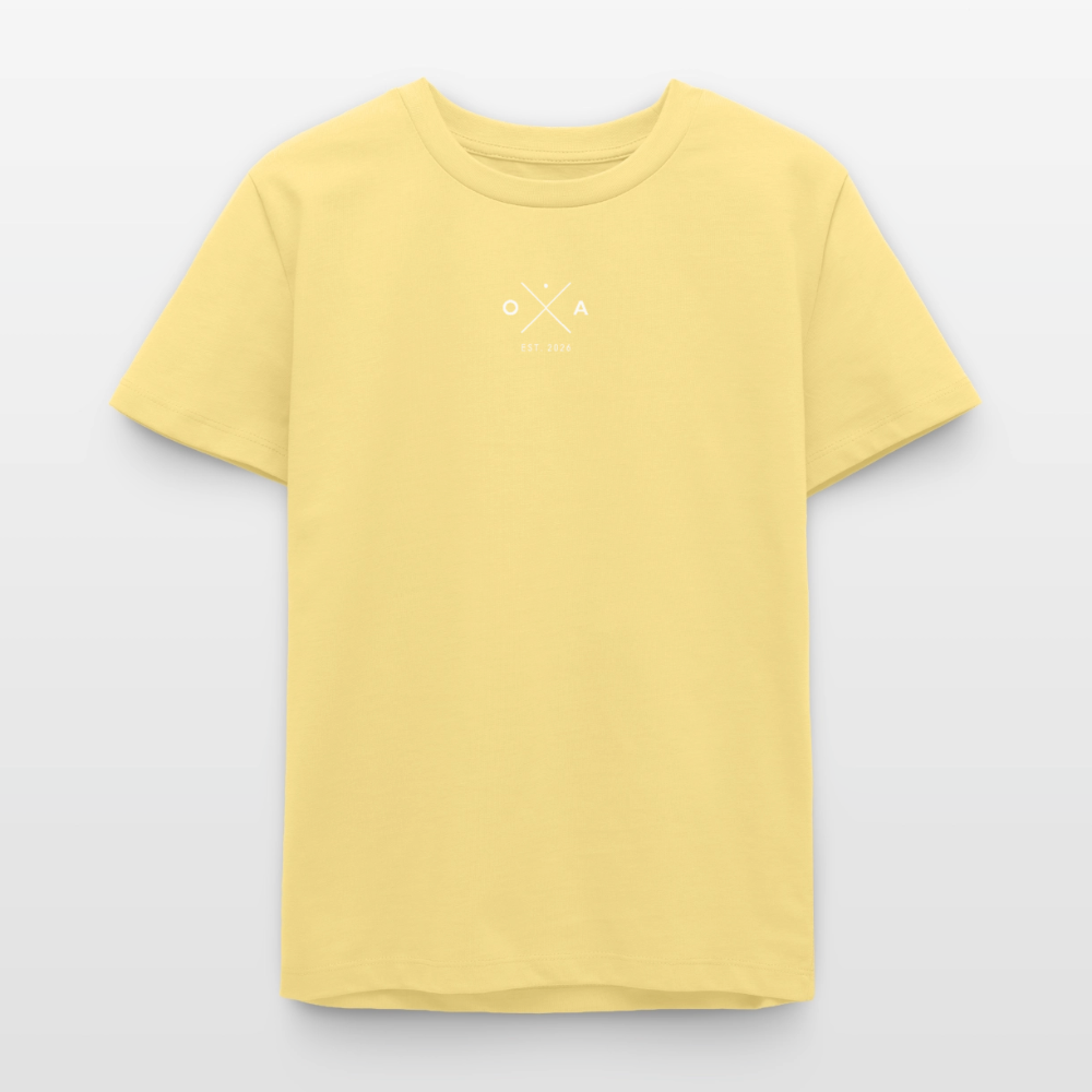 LAUSMÄSCH - TEEN's ORGANIC TEE - Gelb Viva 
