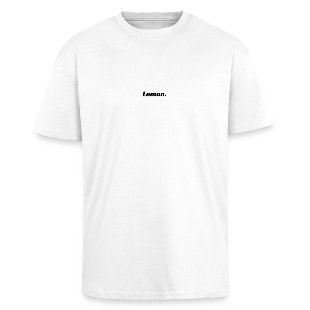 Lemon - Oversized  T-Shirt - Weiß