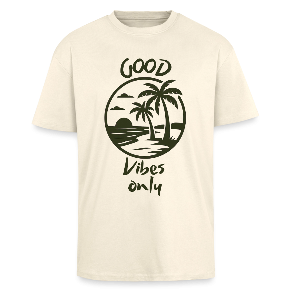 Good Vibes only - Oversized Heavyweight Unisex T-Shirt