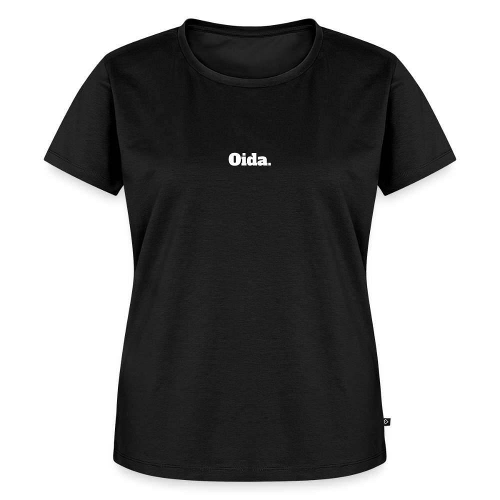Frauen Premium T-Shirt Oida. - Schwarz