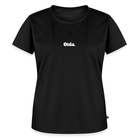 Frauen Premium T-Shirt Oida. - Schwarz