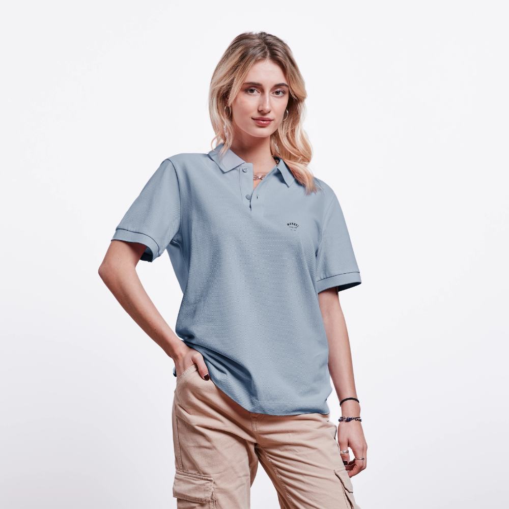 Mankei - Damen Bio-Poloshirt light - sky Blue