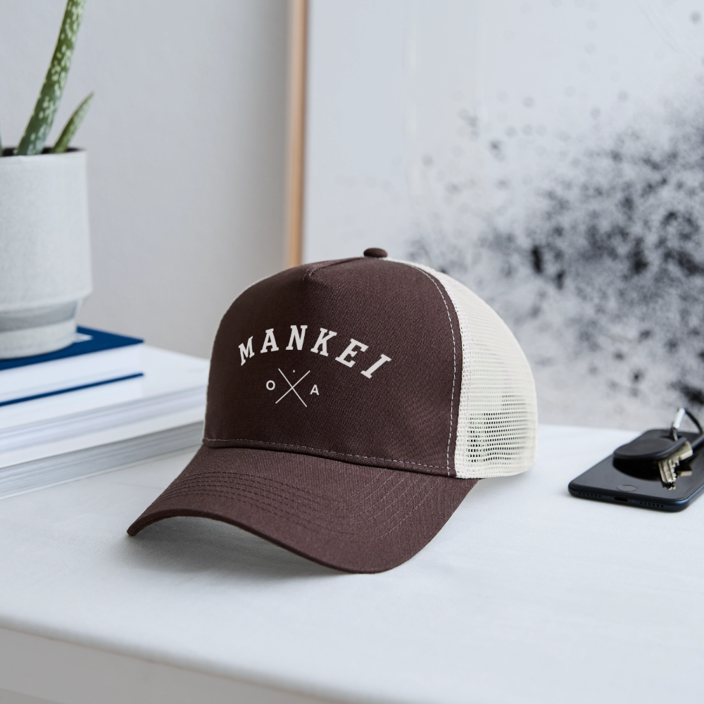 Mankei classic - Trucker Cap - Braun/Beige
