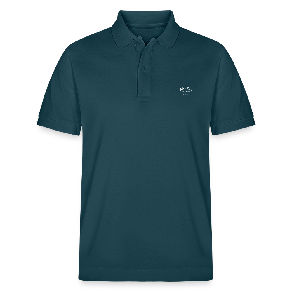 Mankei - Bio-Poloshirt dark - Dunkles Petrol