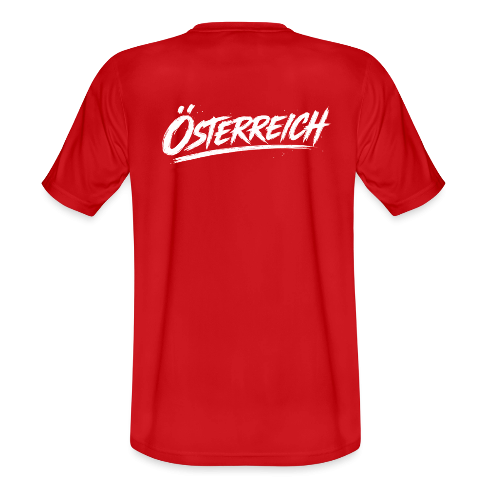 Österreich Fantrikot „Fear the Alps“ rot