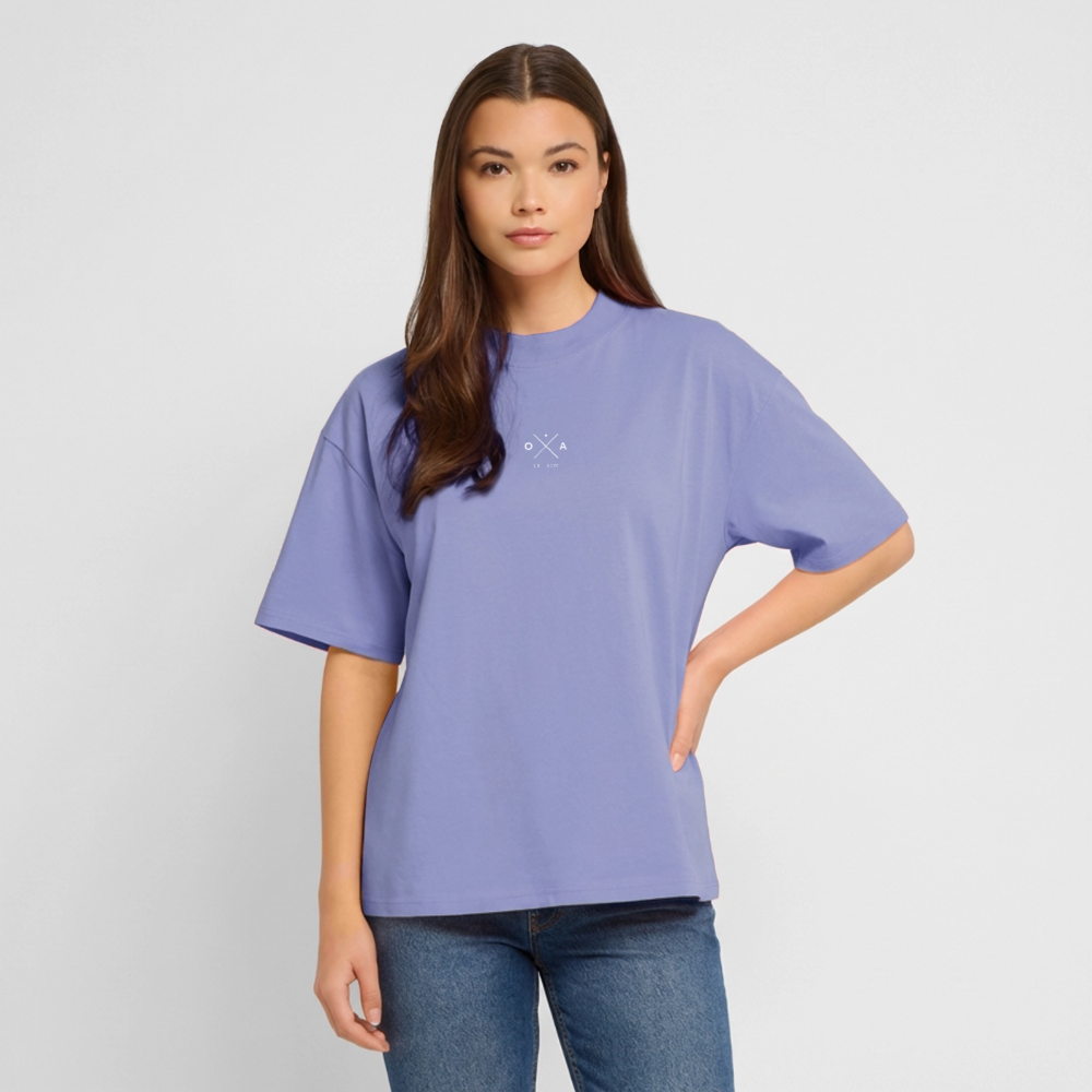 Lausmäsch - Oversized Bio Tee - Violett