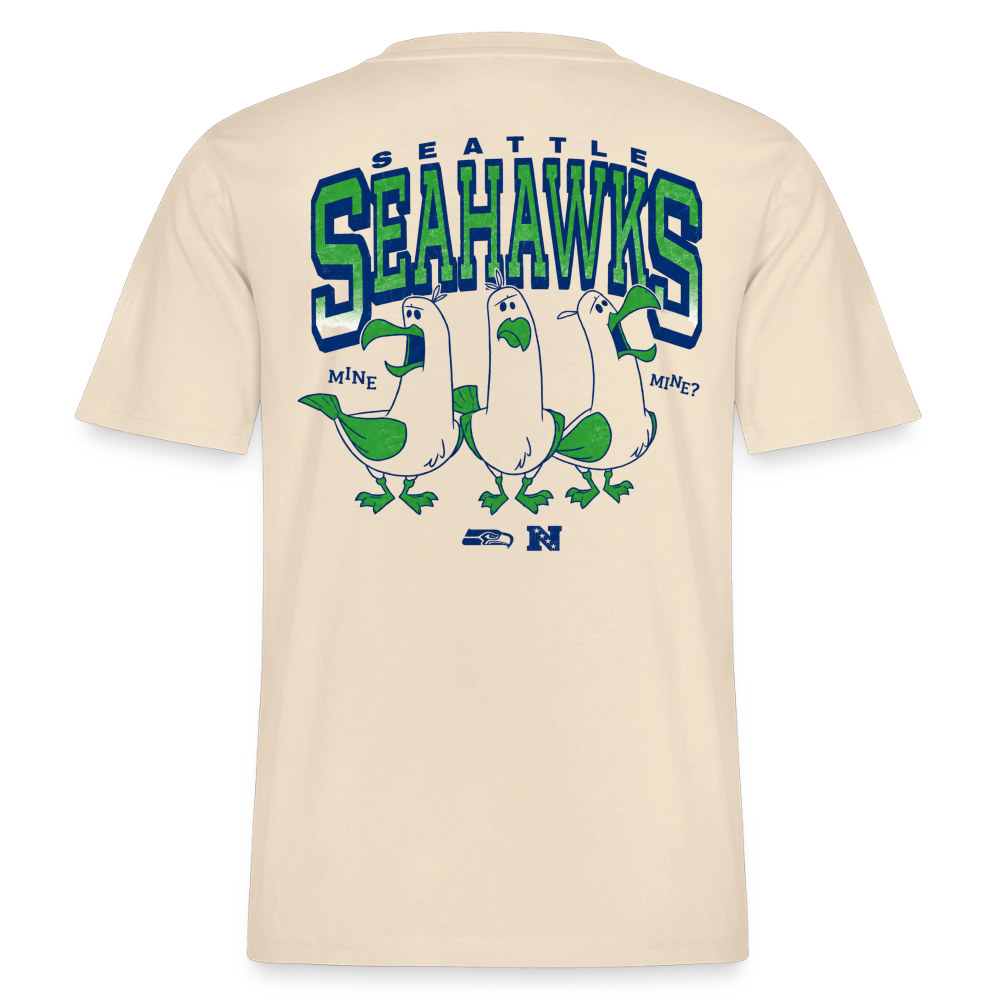 Seahawks  RELAXED FIT Unisex Organic T-Shirt - Natur