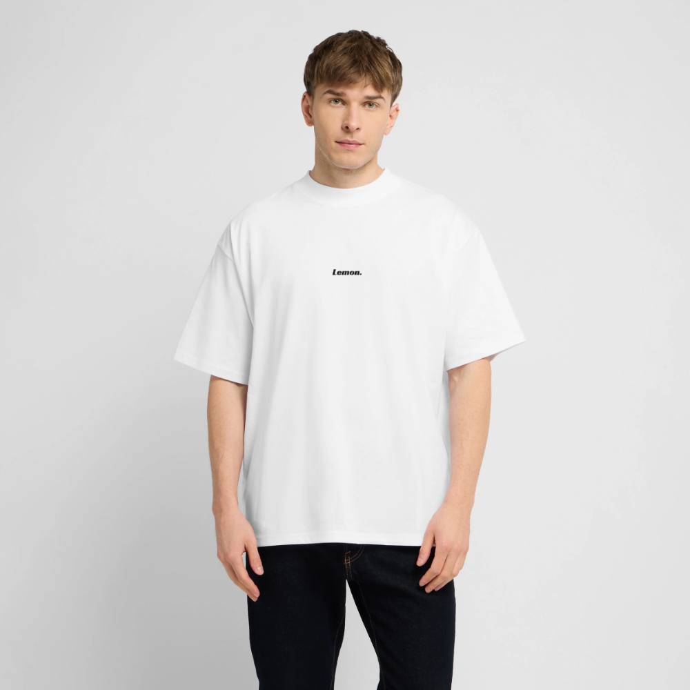 Lemon - Oversized  T-Shirt - Weiß