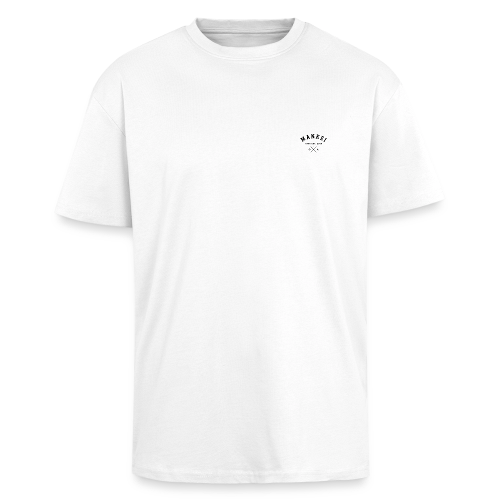 MANKEI washed - Oversized T-Shirt - Weiß