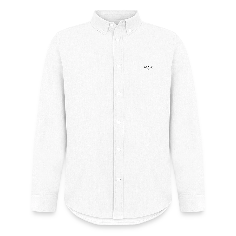Mankei classic - Männer Oxford Hemd - Weiß