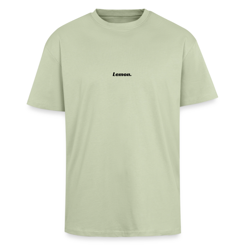 Lemon - Oversized  T-Shirt - Leichtes Salbeigrün 