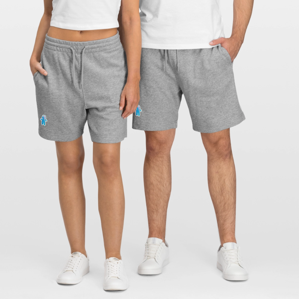 Kumpelblase -  Unisex Bio Joggingshorts - Grau meliert