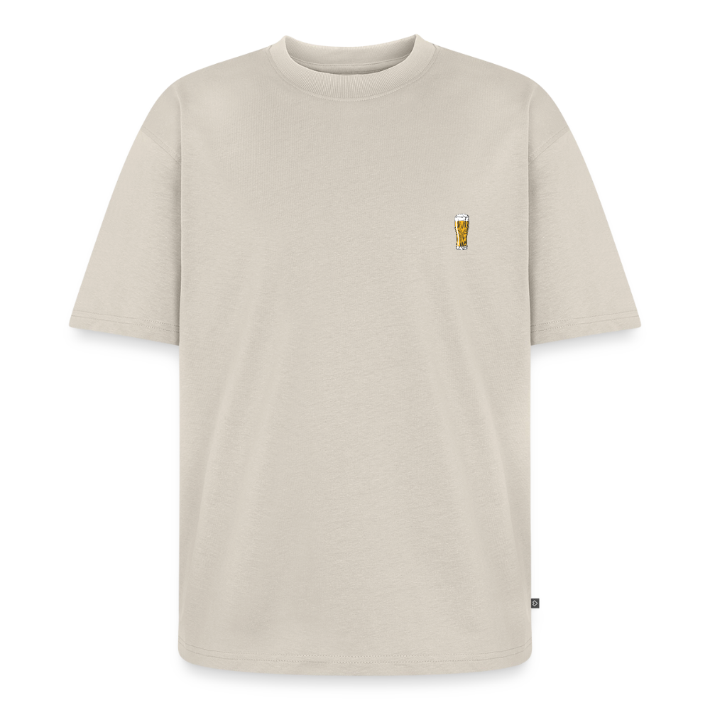 Weizenbier - Unisex Premium Oversized Bio T-Shirt - Beige