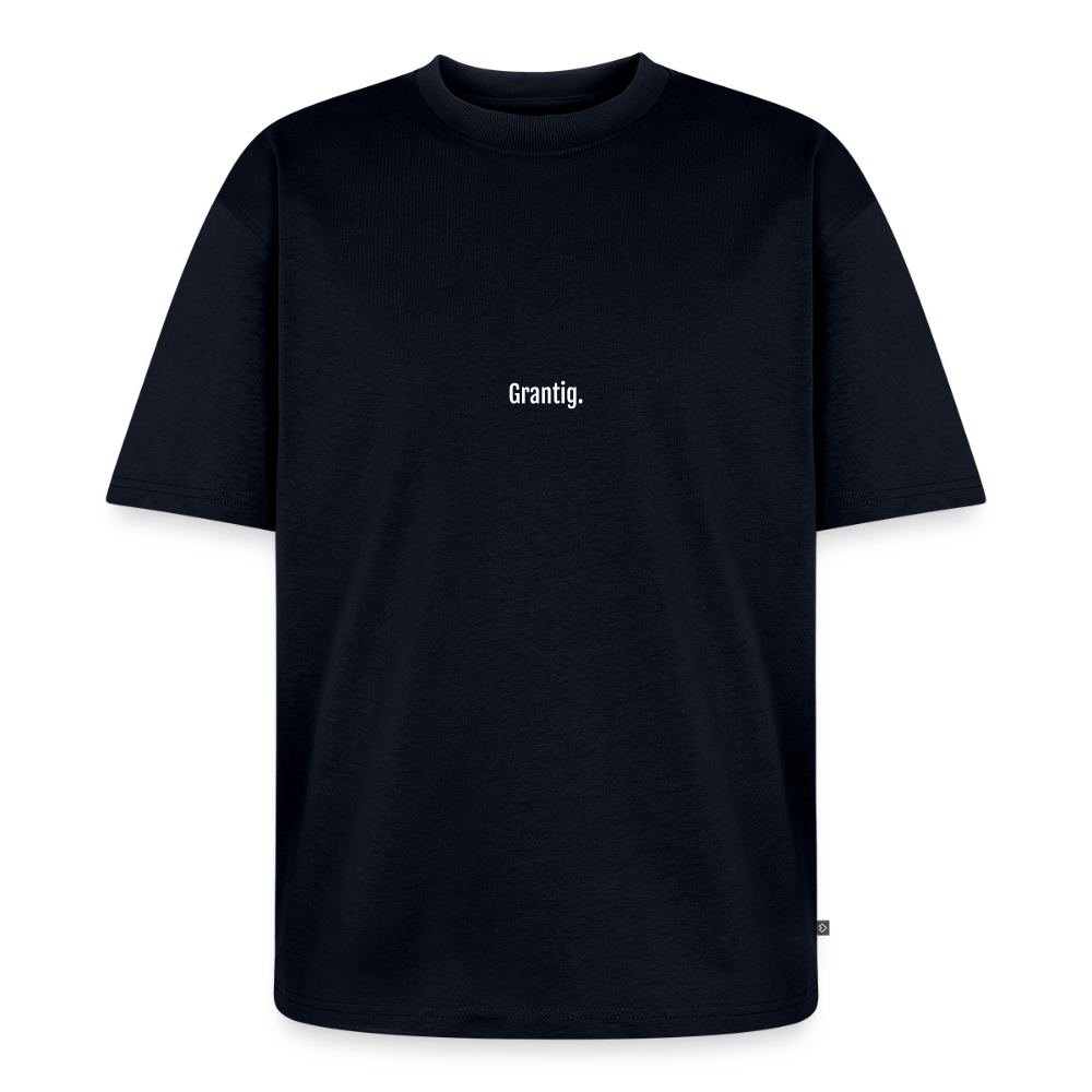 Grantig. - Unisex Premium Oversized Bio T-Shirt - Navy