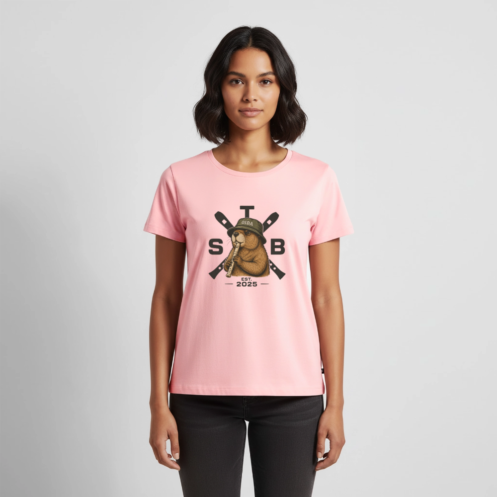STB x Mankei - Frauen Premium T-Shirt - Rosa