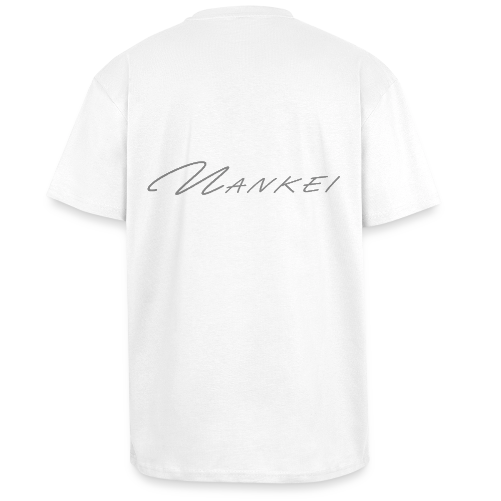 MANKEI washed - Oversized T-Shirt - Weiß