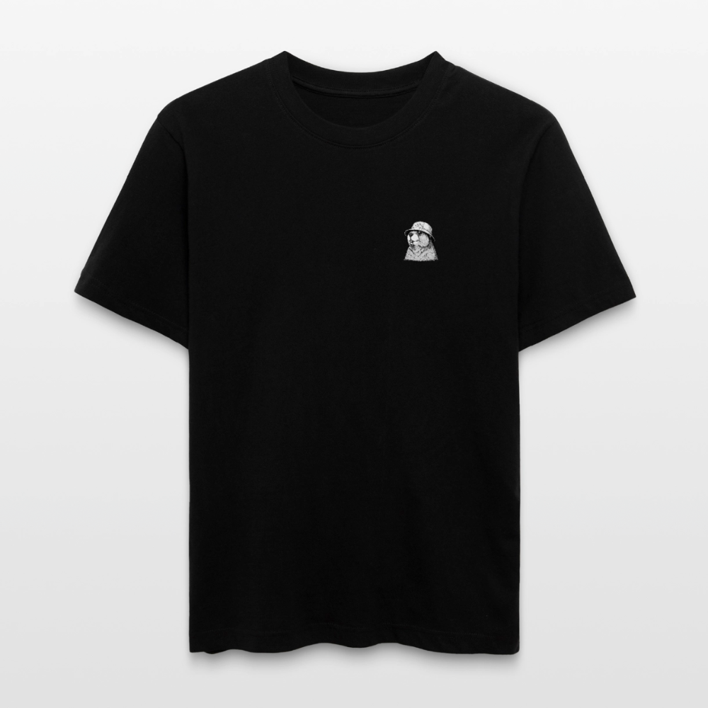 MANKEI Black - RELAXED FIT T-Shirt - Schwarz
