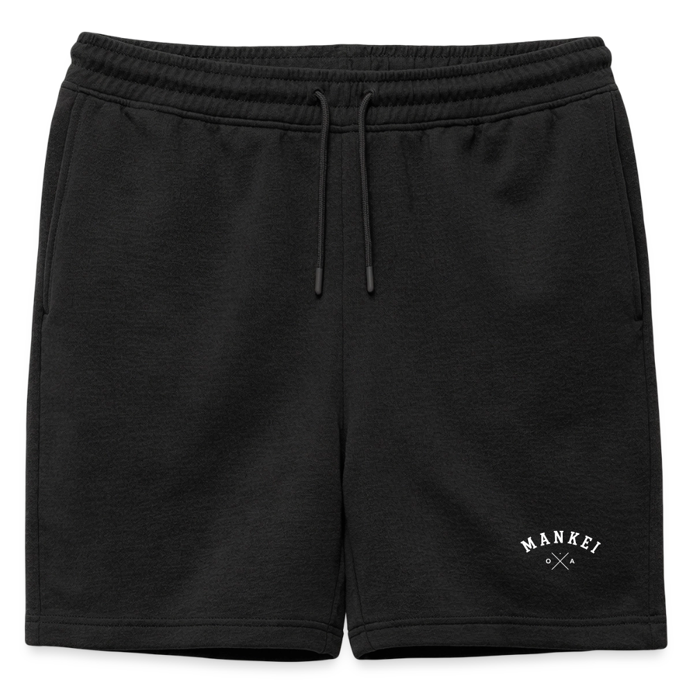 Mankei classic - Männer Premium Organic Sweatshorts - Schwarz