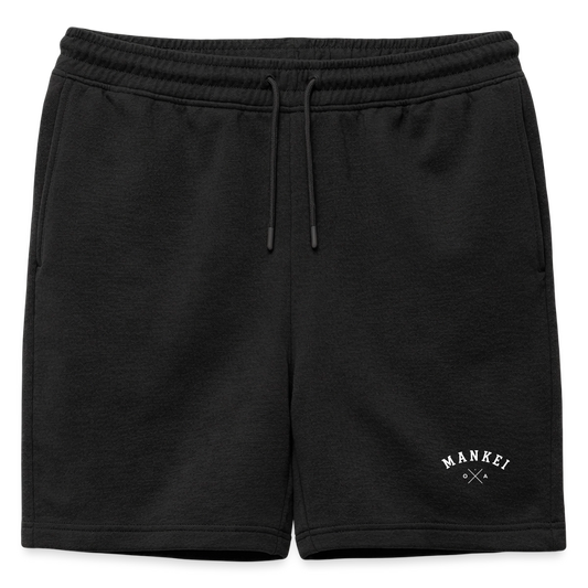 Mankei classic - Männer Premium Organic Sweatshorts - Schwarz