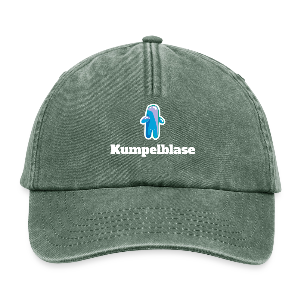 Kumpelblase - Relaxed Vintage Cap - Vintage Flaschengrün 
