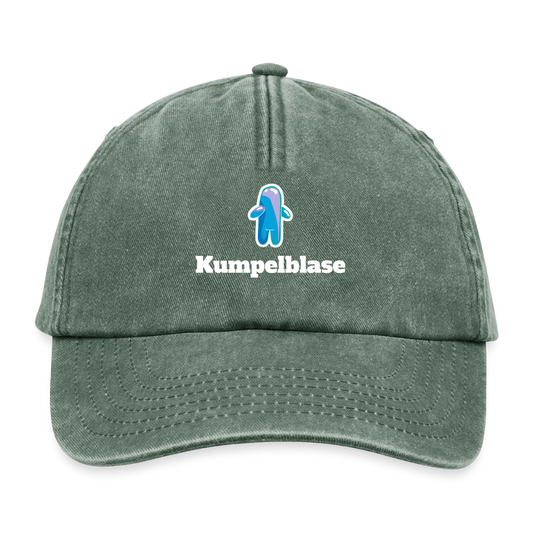Kumpelblase - Relaxed Vintage Cap - Vintage Flaschengrün 