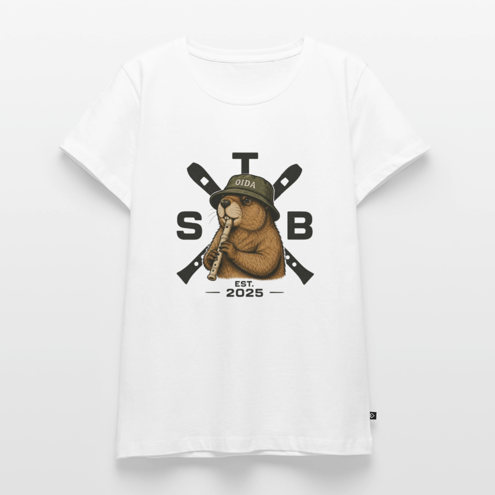 STB x Mankei - Frauen Premium T-Shirt - Weiß