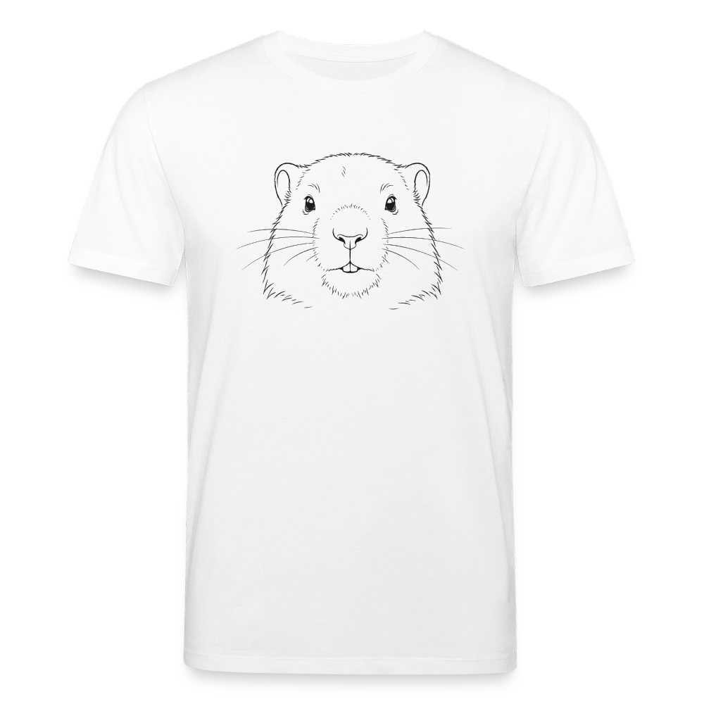 Fineline - Herren Bio-T-Shirt - Weiß