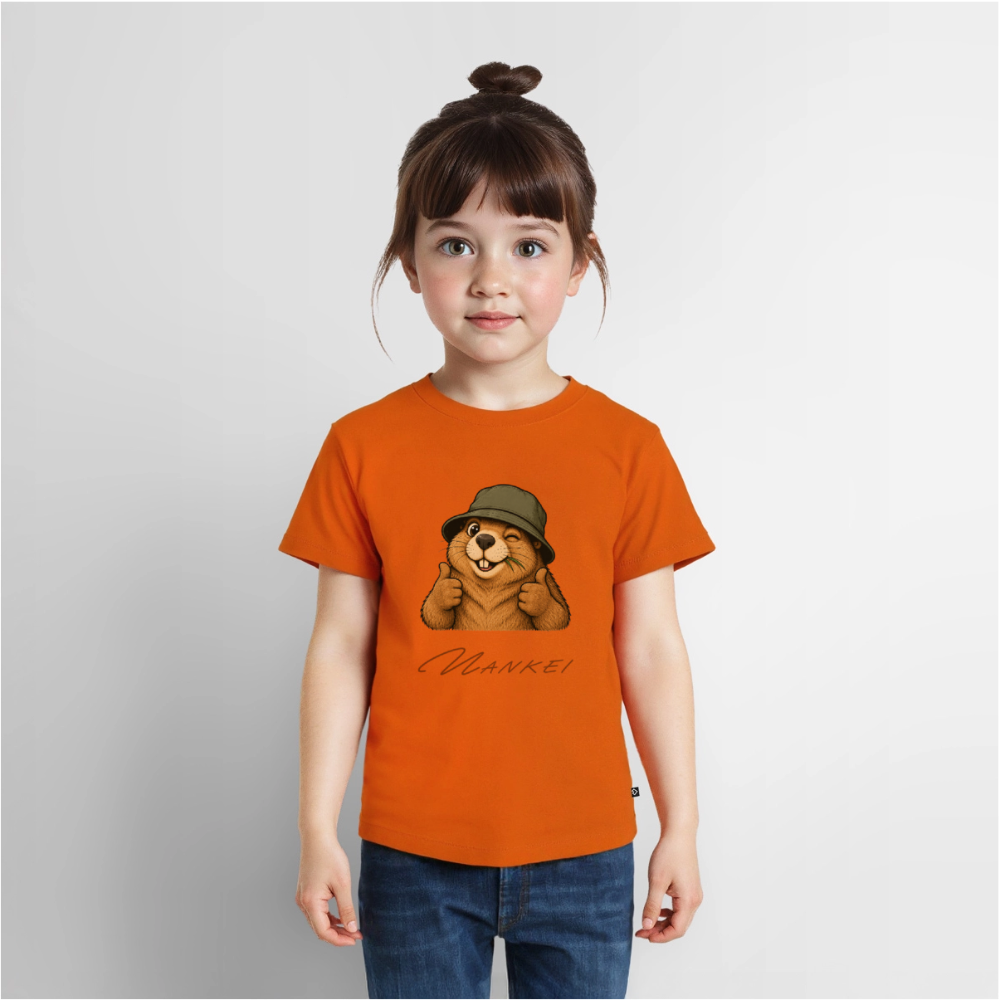 Mankei - Kinder Premium T-Shirt - Orange 
