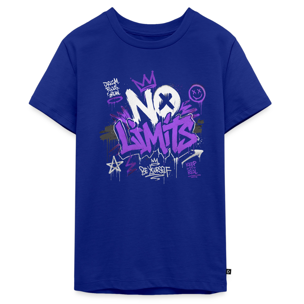 No Limits - T-Shirt - Royalblau