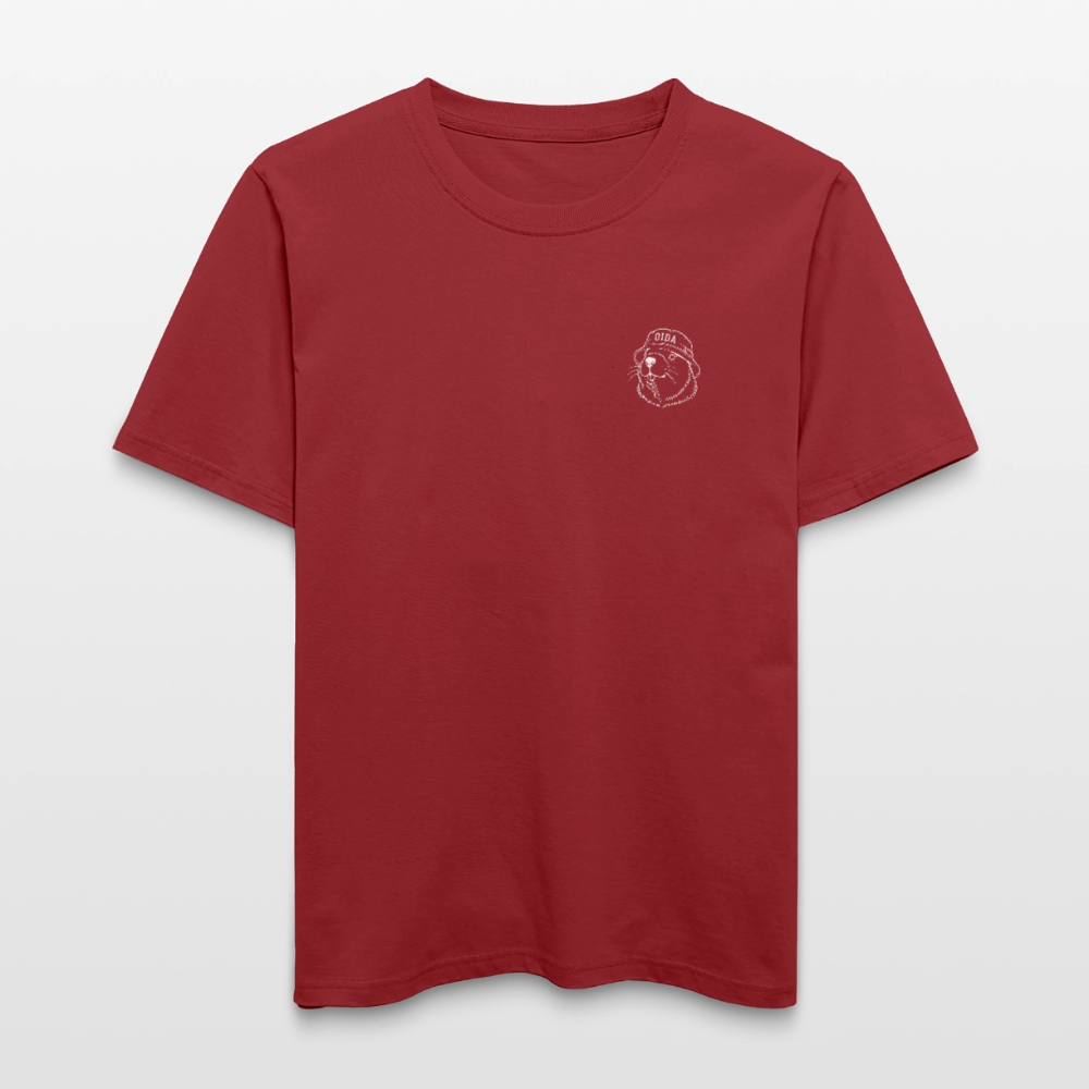 Finline Mankei - RELAXED FIT Organic T-Shirt - Erdrot