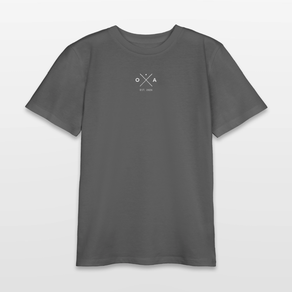 Lausbua - Teenager Organic T-Shirt - Anthrazit