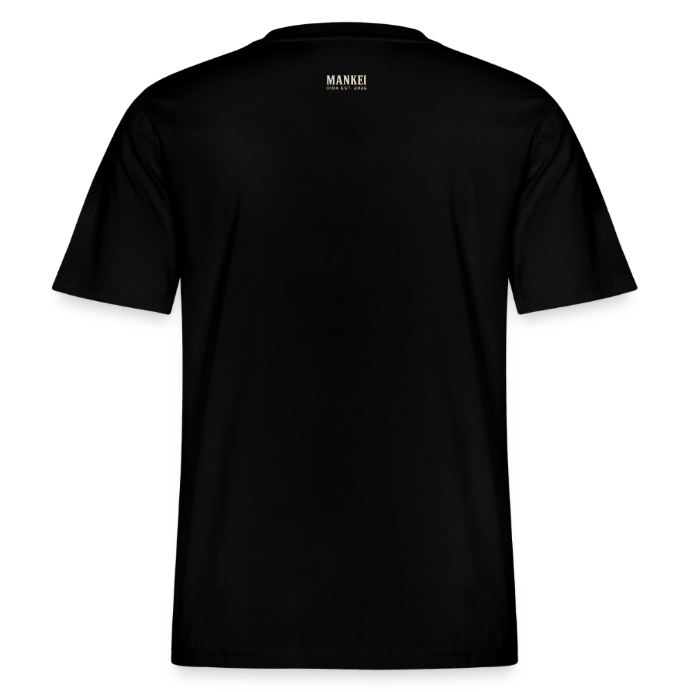 MANKEI Black - RELAXED FIT T-Shirt - Schwarz