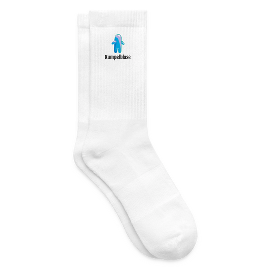 Tennissocken Kumpelblase. - Weiß