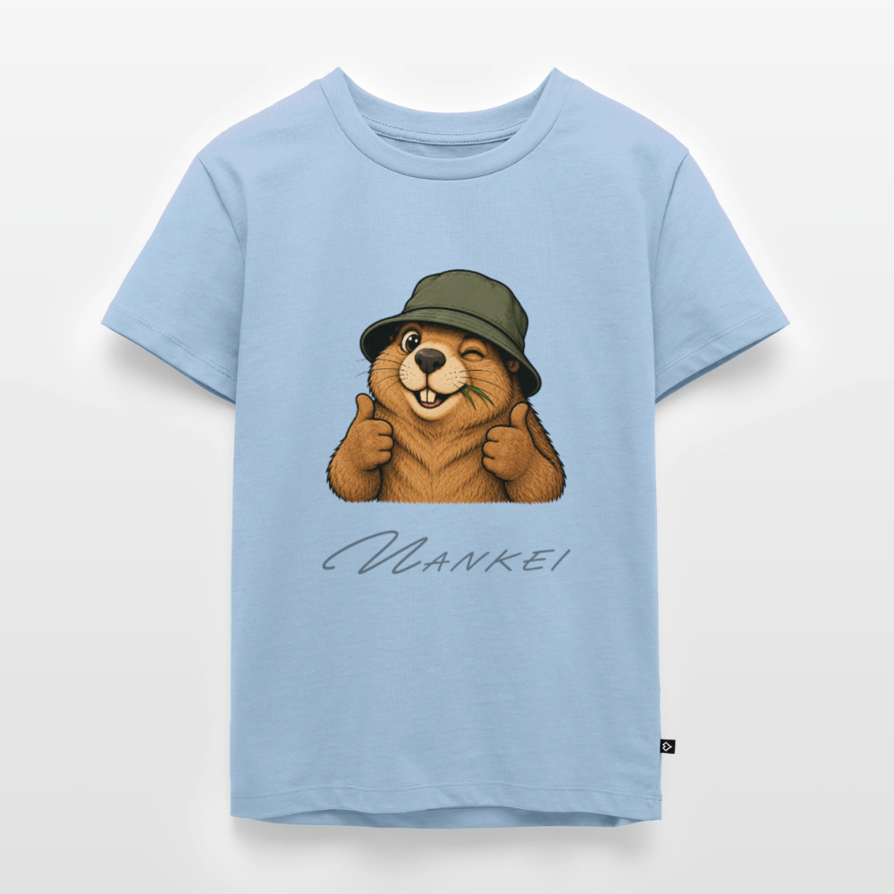 Mankei - Kinder Premium T-Shirt - Hellblau