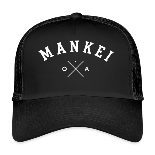 Mankei classic - Trucker Cap - Schwarz/Schwarz