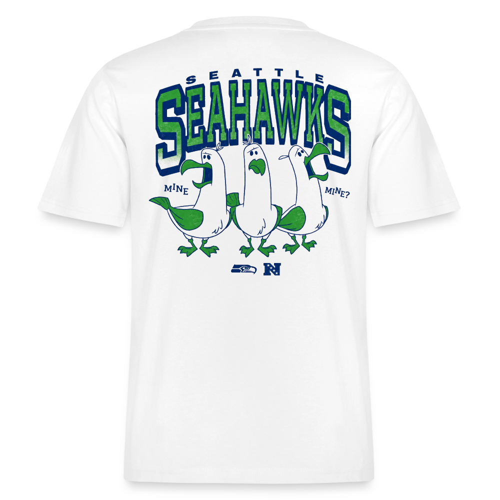 Seahawks  RELAXED FIT Unisex Organic T-Shirt - Weiß