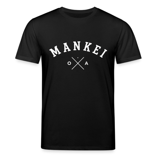 MANKEI classic - dark  Straight Bio-T-Shirt - Schwarz