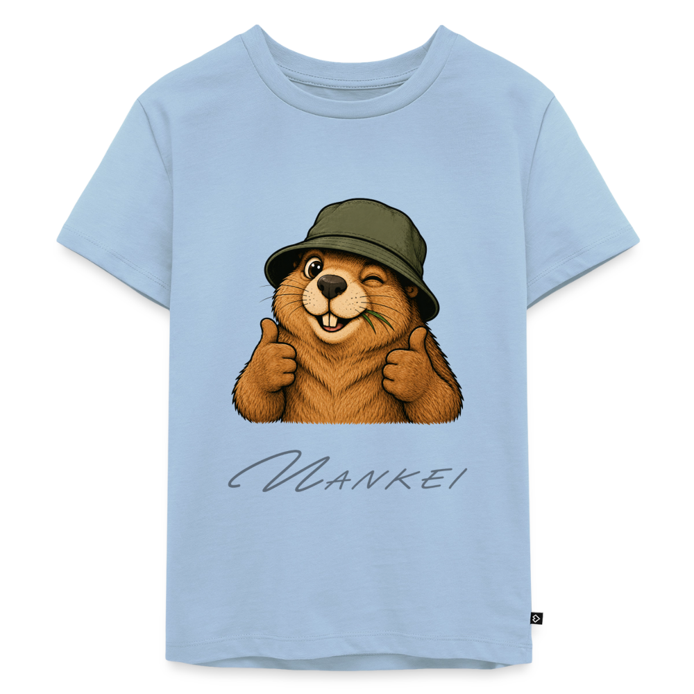 Mankei - Kinder Premium T-Shirt - Hellblau