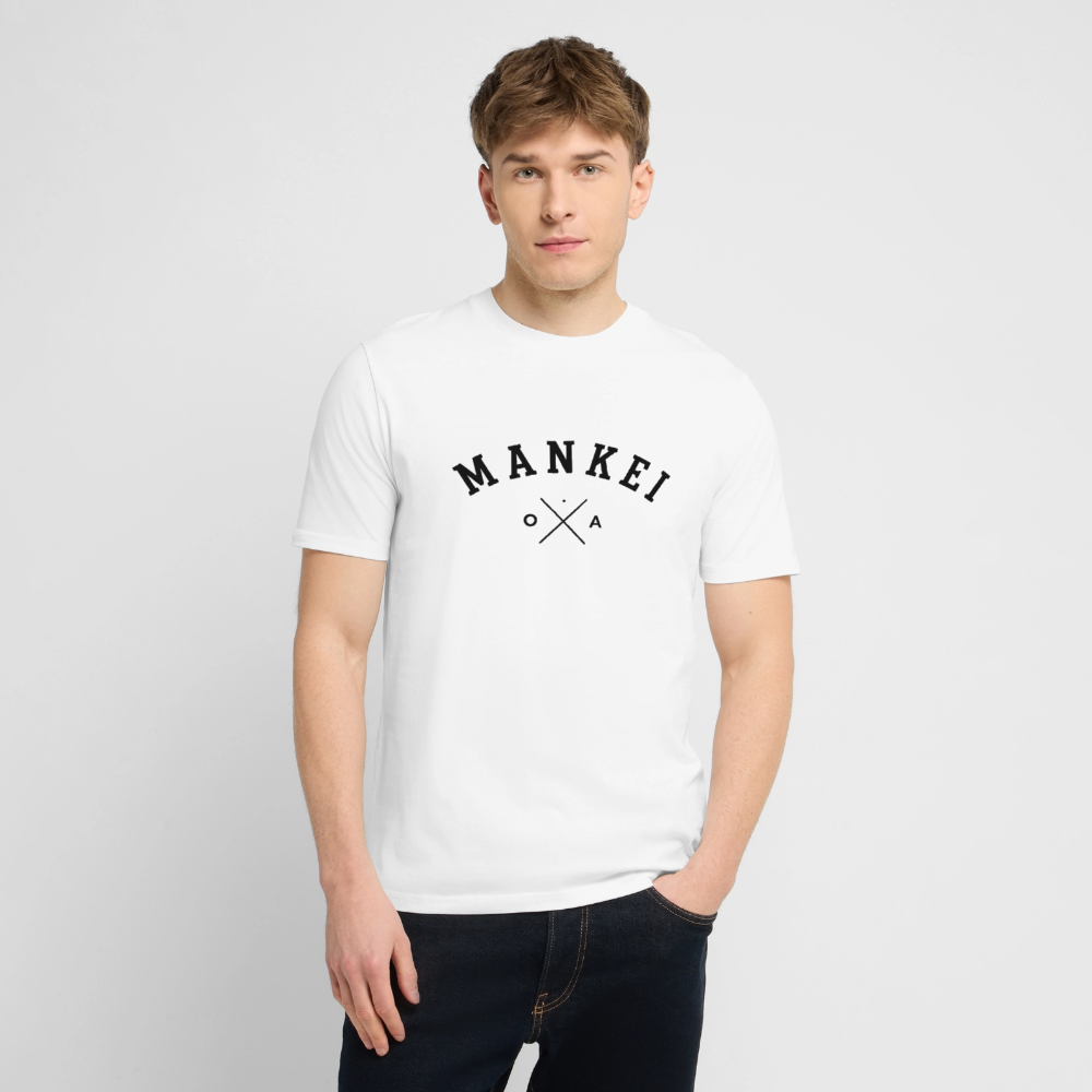 MANKEI classic - Straight Bio-T-Shirt - Weiß